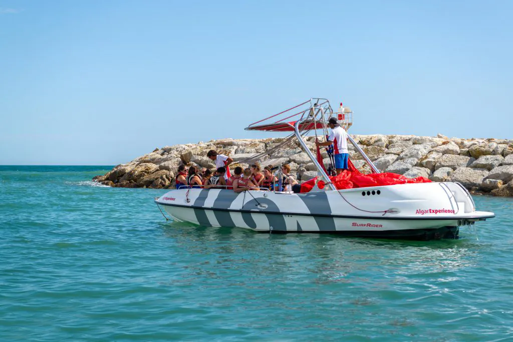 algarexperience speed boat tour water sports experience