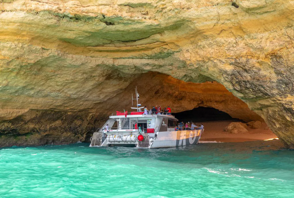 catamaran belize segundo at benagil cave algarexperience