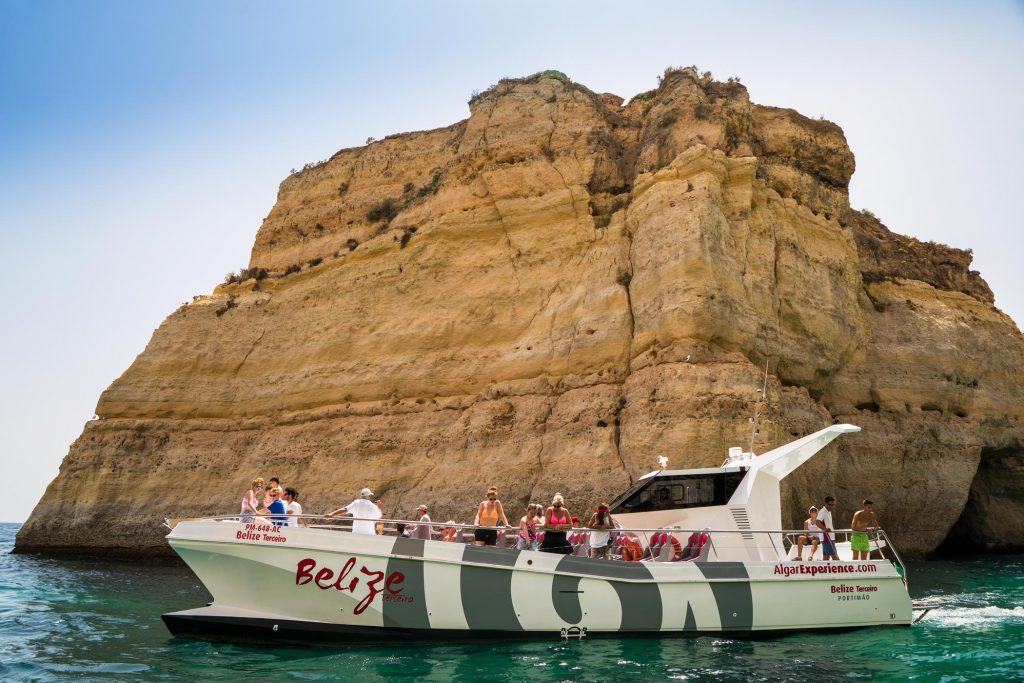 caves & coastline boat tour with belize terceiro catamaran by algarexperience enjoy the sea