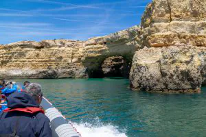 Excursions en bateau à Albufeira - Dauphins et grottes de Benagil - Semi-Rigide
