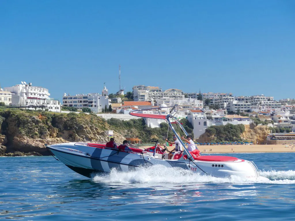 enjoy the sea speed boat for boat activities by algarexperience
