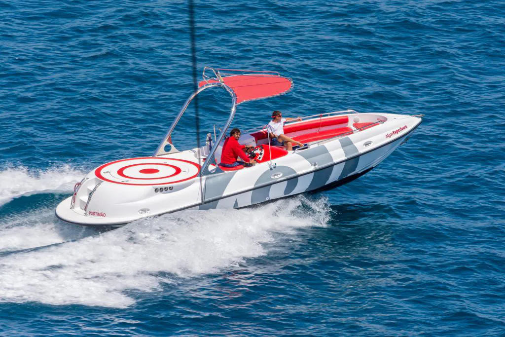 speed boat AlgarExperience, enjoy the sea